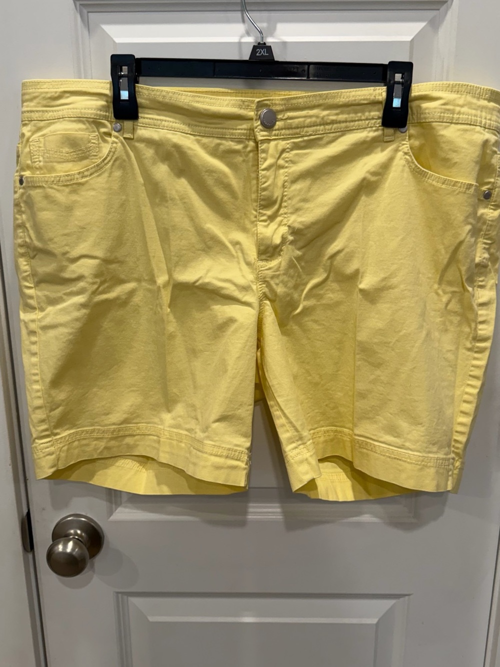 Bandolino Bright Yellow Bermuda Shorts